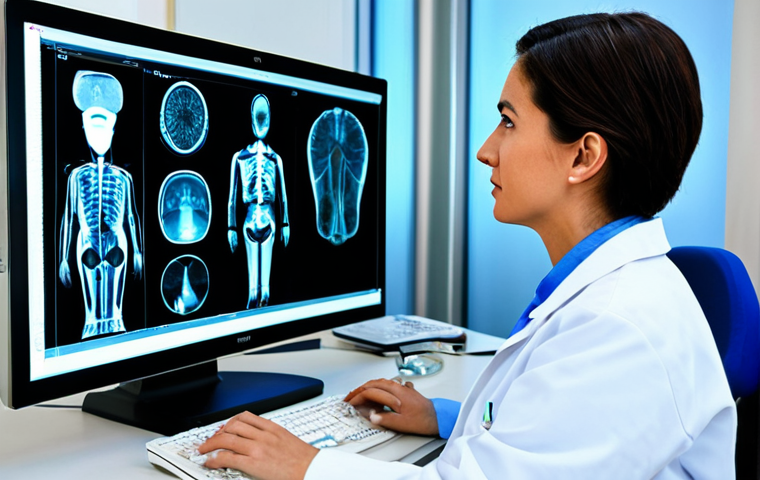 클라우드 서비스 제공업체의 고객 사례 연구 - **Prompt:** A professional businesswoman in a modest business suit, analyzing website traffic data o...