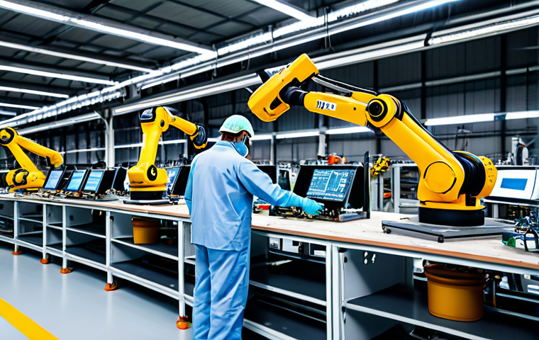 클라우드 서비스 제공업체의 고객 사례 연구 - **Prompt:** A doctor in a clean, modern hospital examining a digital scan (e.g., X-ray or MRI) on a ...